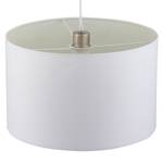 Suspension Modis Coton / Fer - 1 ampoule - Blanc