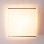 Lampada da soffitto Borris Cotone  / Ferro - 3 punti luce - Marrone