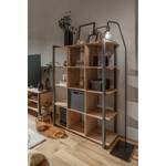 Open kast Denville Artisan eikenhouten look/antracietkleurig