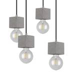 Hanglamp Strong VI beton - 4 lichtbronnen