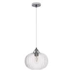 LED-hanglamp Universe III transparant glas/staal - 1 lichtbron