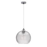 LED-hanglamp Universe IV transparant glas/staal - 1 lichtbron