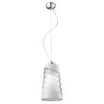 Hanglamp Crister melkglas/staal - 1 lichtbron