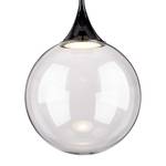 Hanglamp Ballare transparant glas/polyester PVC - 1 lichtbron