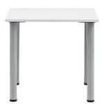 Table Cookley Gris - Bois manufacturé - Métal - 80 x 73 x 80 cm