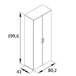 Aktenschrank Cookley IV Anthrazit