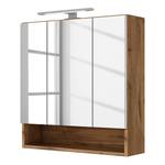 Spiegelschrank Davos II Inklusive Beleuchtung - Wotaneiche Dekor - Breite: 60 cm