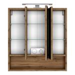 Armoire de toilette Davos II Avec éclairage - Imitation chêne sauvage - Largeur : 60 cm