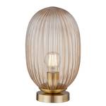 Lampe Upson Verre transparent / Fer - 1 ampoule