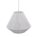 Lampada a sospensione Novelty Corda / Metallo - 1 punto luce