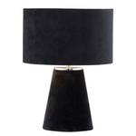 Lampe Satley Velours - 1 ampoule - Noir