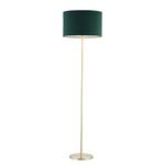 Staande lamp Satley fluweel/metaal - 1 lichtbron - Groen