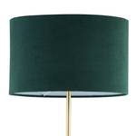 Staande lamp Satley fluweel/metaal - 1 lichtbron - Groen