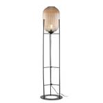 Staande lamp Courcy glas/metaal - 1 lichtbron