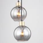 Suspension Fulvy III Miroir en verre / Métal - 5 ampoule