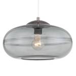 Hanglamp Ciron rookglas/metaal - 1 lichtbron