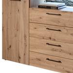 Kommode Six Hills Beige - Braun - Holzwerkstoff - 140 x 99 x 43 cm