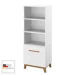 Étagère Carlsson Blanc - Bois manufacturé - 47 x 127 x 42 cm