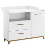 Verschoningscommode Carlsson Wit - Plaatmateriaal - 116 x 98 x 79 cm