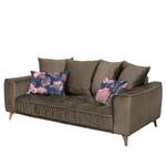 Sofa Polich (2-Sitzer) Samt - Braun