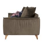 Sofa Polich (2-Sitzer) Samt - Braun