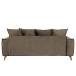 Sofa Polich (2-Sitzer) Samt - Braun