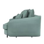 Sofa Fosse I (3-Sitzer) Samt - Microfaser Soile: Pastellblau