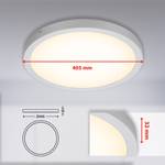 LED-plafondlamp Fire acryl/staal - 1 lichtbron