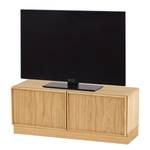 Tv-meubel Wood Dale II fineer van echt hout - eikenhout