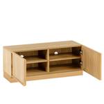 Meuble TV Wood Dale II Placage en bois véritable - Chêne