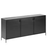 Sideboard Exford Metall - Schwarz