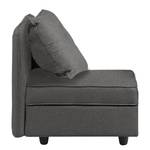 Fauteuil Lavara I Tissu - Gris foncé