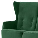 Sofa Bonham (3 -Sitzer) Samt - Grün