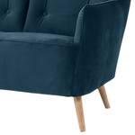 Sofa Bonham (3 -Sitzer) Samt - Marineblau