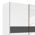 Schwebetürenschrank Chesterville Weiß - Holzwerkstoff - 170 x 195 x 58 cm