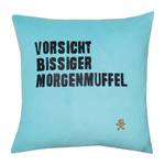 Housse de coussin Fashion IV Polyester - Turquoise