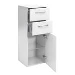 Meuble bas TiberioQuickset 341 Blanc brillant