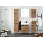 Meuble sous lavabo TiberioQuickset 341 Imitation chêne foncé