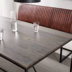 Tavolo da pranzo Woodson Acacia Massello / Ferro - Acacia Grigio - Larghezza: 180 cm