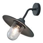 Wandlamp Brenta aluminium - 1 lichtbron - Antraciet