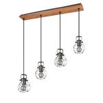 Hanglamp Madras aluminium - 4 lichtbronnen