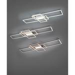LED-plafondlamp Irvine kunststof/aluminium - 1 lichtbron - Wit