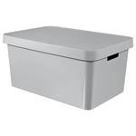 Aufbewahrungsbox Infinity (3er-Set) Polypropylen - Grau - 39 x 27 cm