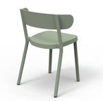 Chaises empilables Casino (lot de 2) Vert olive