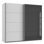 Armoire à portes coulissantes Valencia I Blanc - Bois manufacturé - 225 x 210 x 65 cm