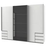 Armoire portes coulissantes Valencia II Blanc - Bois manufacturé - 270 x 210 x 68 cm