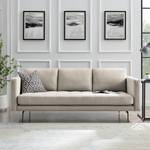 Sofa Hamina I (3-Sitzer) Flannel - Cappuccino