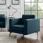 Fauteuil Hamina I Flannel - Bleu marine