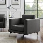 Fauteuil Hamina I Flannel - Gris foncé