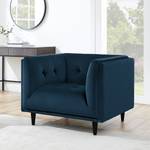 Fauteuil Botley Velours - Bleu marine